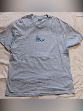DGK Light Blue Short Sleeve Tee with Rose Logo